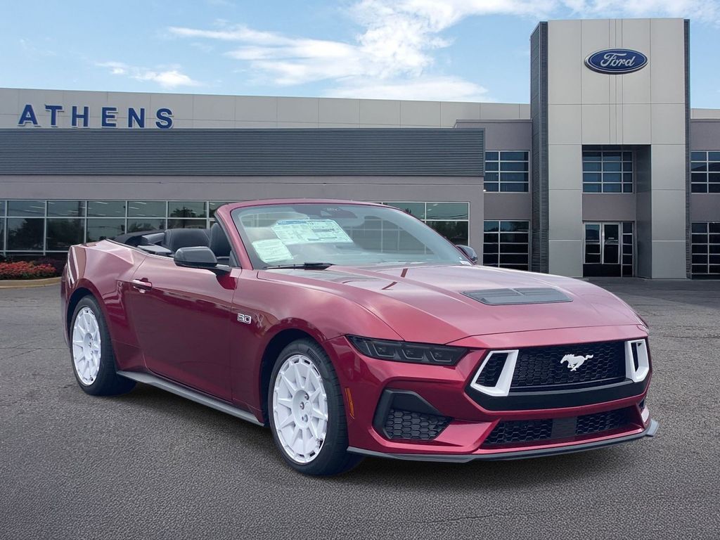 Pink (Molten Magenta Metallic Tinted Clearcoat) 2026 Ford Mustang Convertible Rear-Wheel Drive Automatic