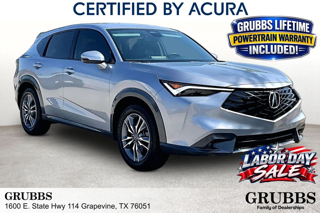 Solar Silver Metallic 2026 Acura ADX SUV / Crossover Front-Wheel Drive Continuously Variable Transmission