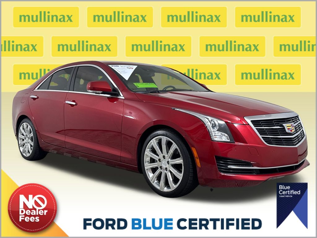 Red Obsession Tintcoat 2017 Cadillac ATS Sedan Rear-Wheel Drive 8-Speed Automatic