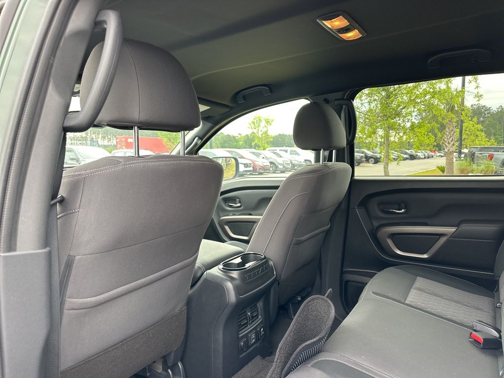 2024 Tactical Green Metallic Nissan Titan SV RWD Truck