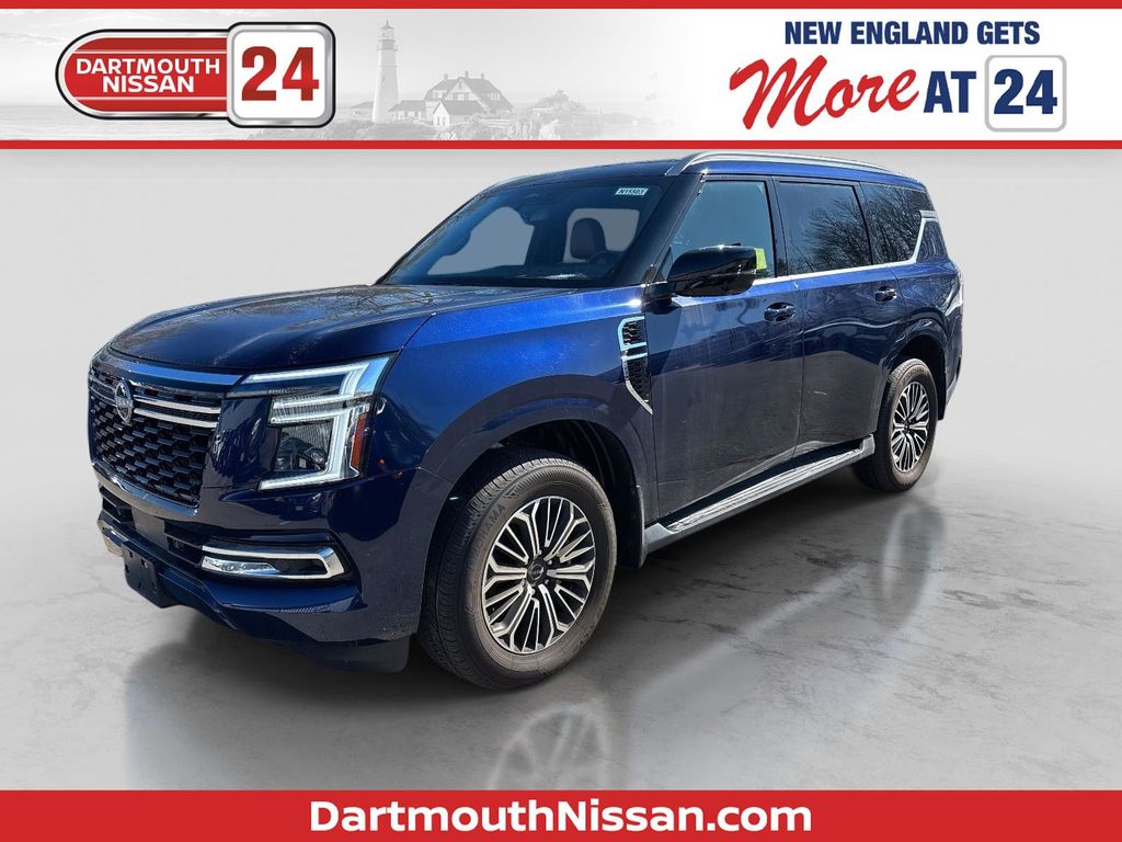 Deep Ocean Blue 2025 Nissan Armada SUV / Crossover Four-Wheel Drive 9-Speed Automatic