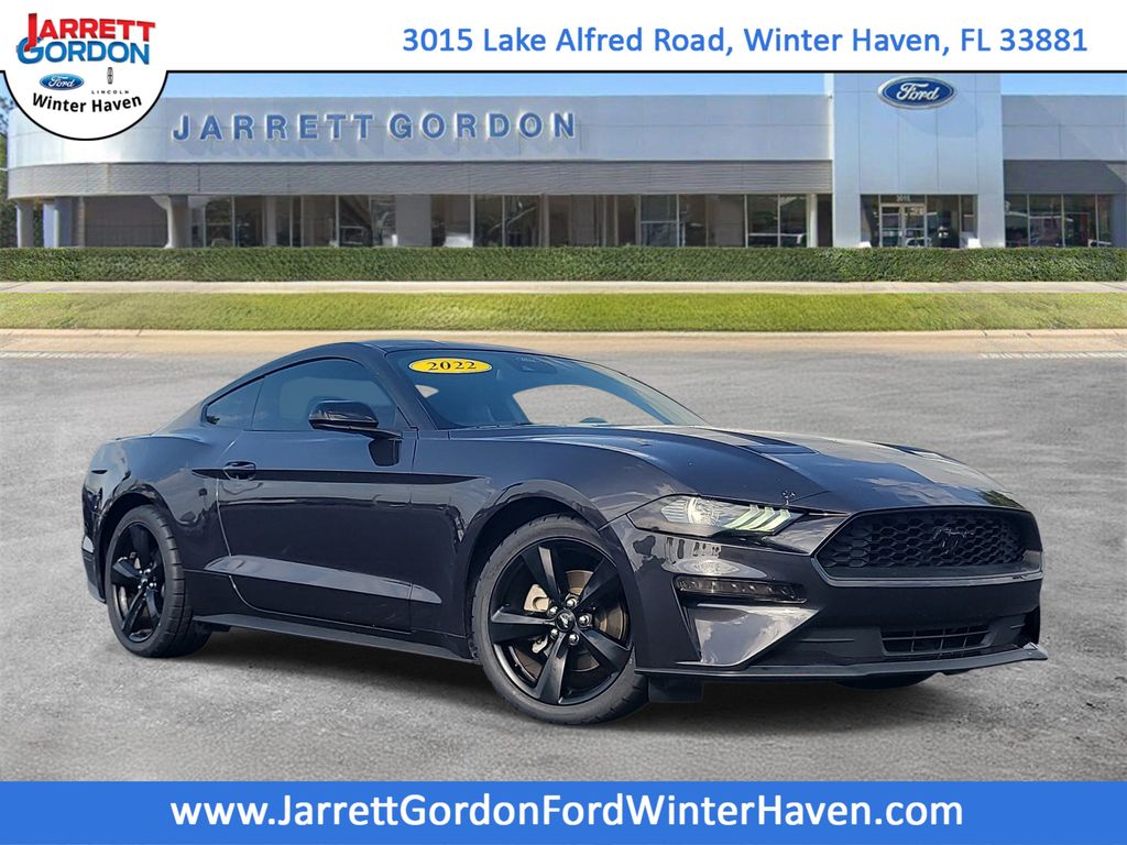 Gray Metallic 2022 Ford Mustang Coupe Rear-Wheel Drive Automatic