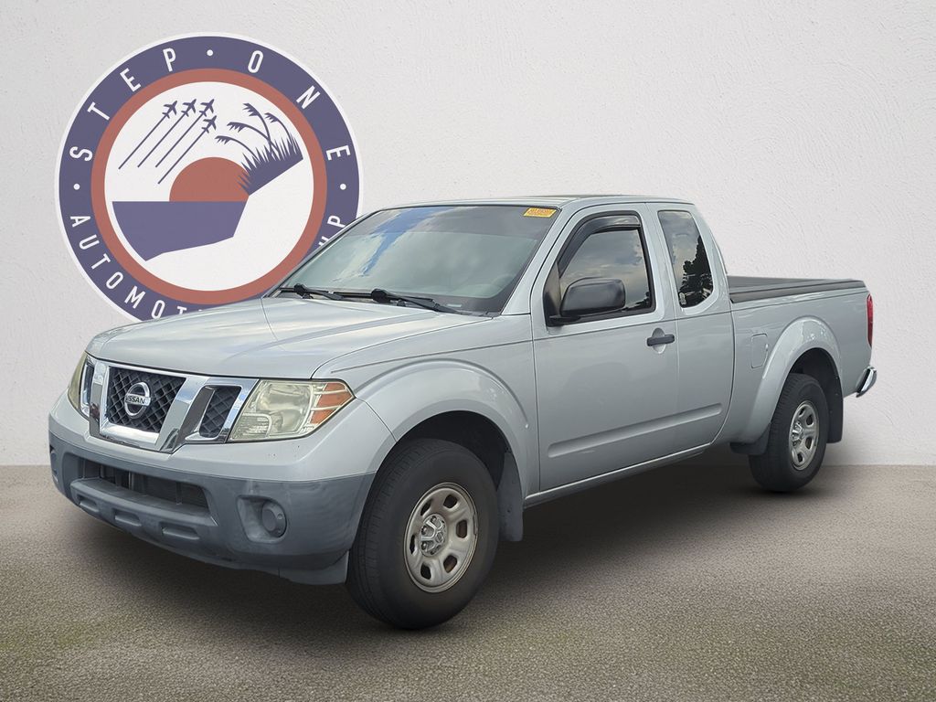Brilliant Silver 2015 Nissan Frontier Pickup Truck 4X2 5-Speed Automatic Overdrive