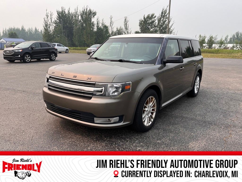 Mineral Gray Metallic 2014 Ford Flex SUV / Crossover All-Wheel Drive 6-Speed Automatic