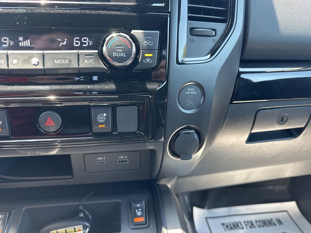 2024 Super Black Nissan Titan SV RWD Truck