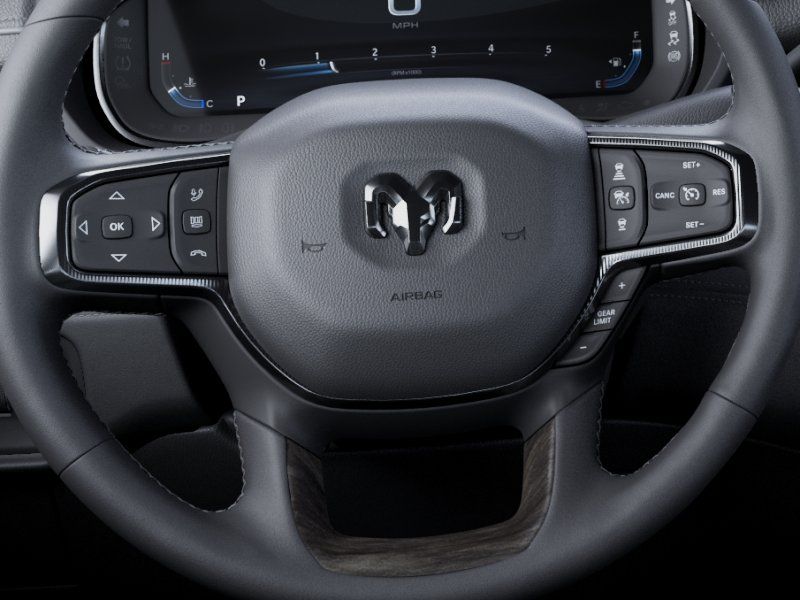 New 2026 Diamond Black Crystal Pearlcoat Ram Limited image 19