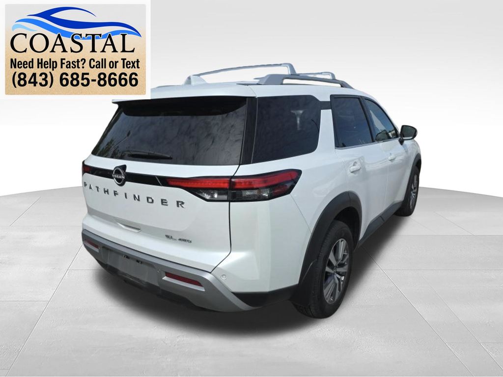 2025 Nissan Pathfinder SL White at Lugoff Nissan