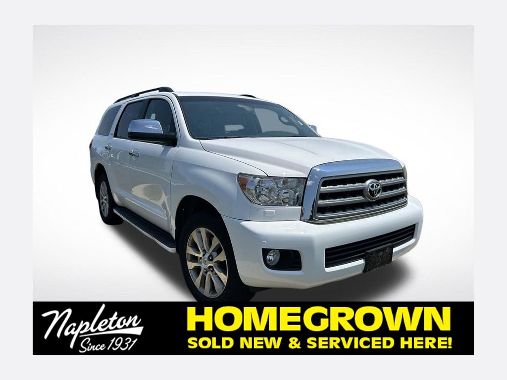 White (Blizzard Pearl) 2010 Toyota Sequoia SUV / Crossover Four-Wheel Drive 6-Speed Automatic Overdrive