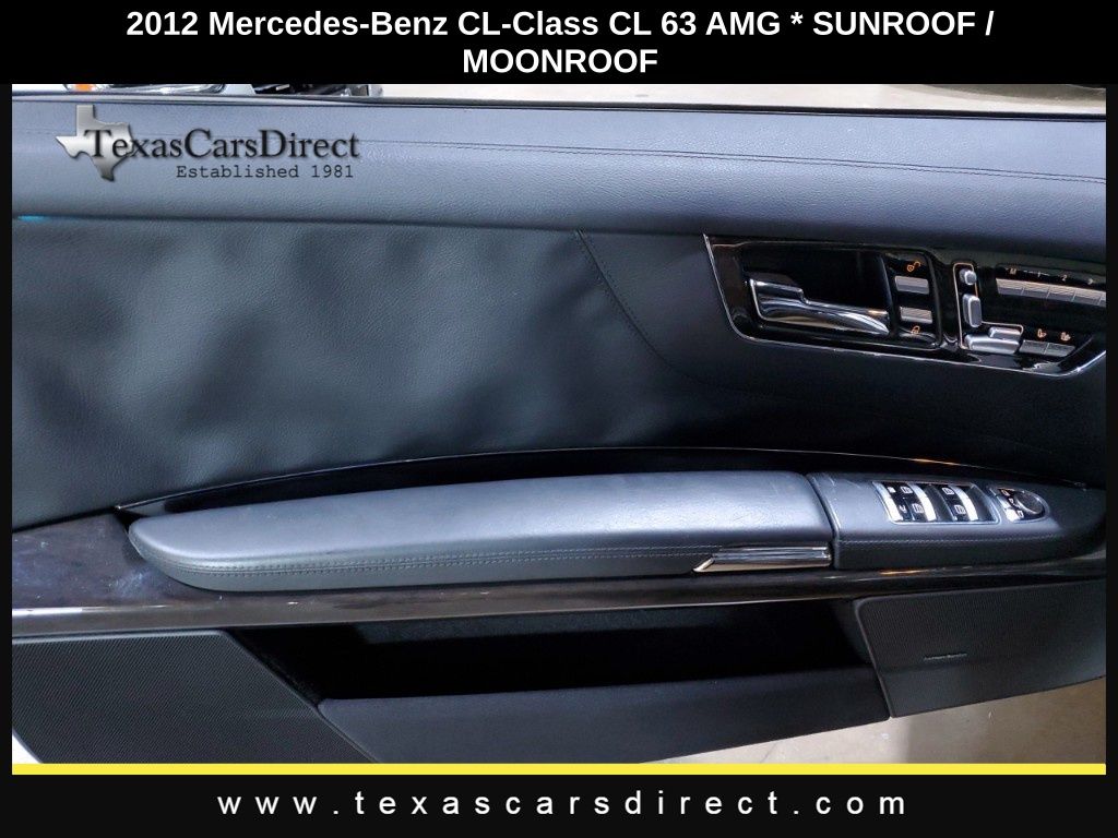 2012 Mercedes-Benz CL-Class CL 63 AMG 9