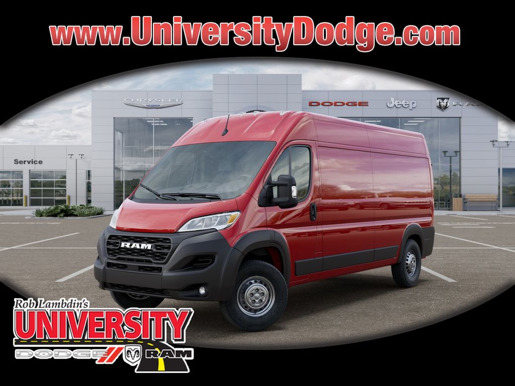Flame Red Clearcoat 2026 RAM ProMaster Van 9-Speed Automatic