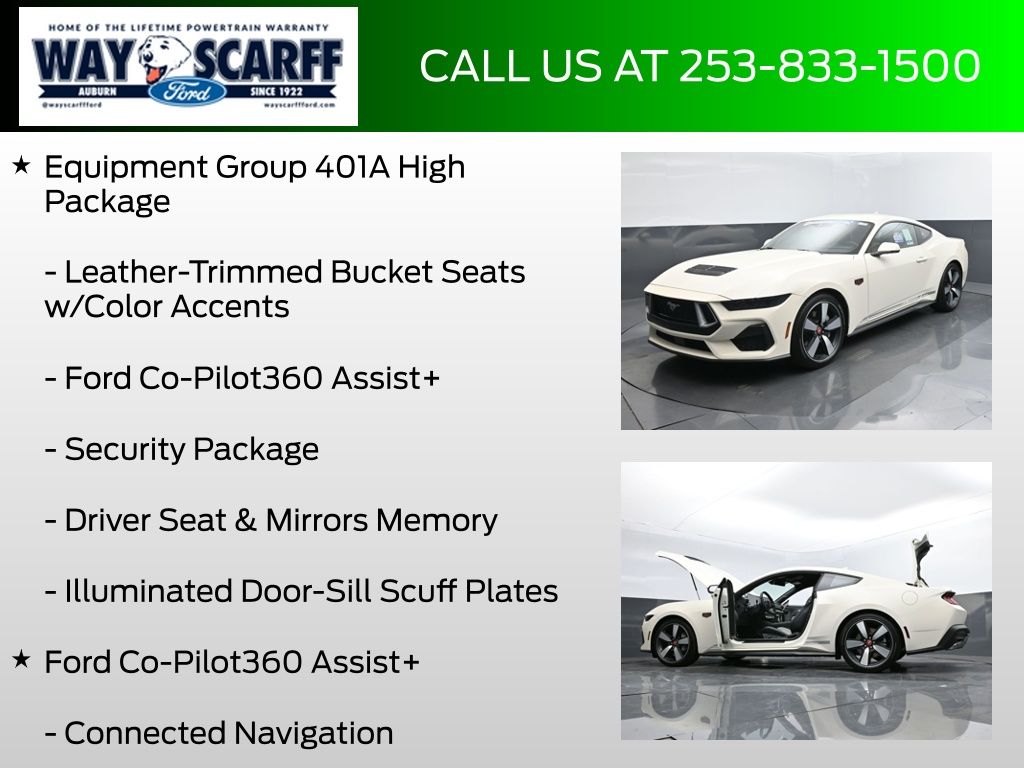 2025 Ford Mustang GT Premium Fastback