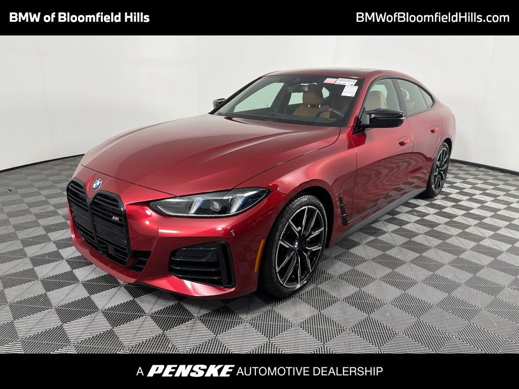 Vegas Red Metallic 2026 BMW 4 Series M440i Gran Coupe xDrive Coupe All-Wheel Drive 8-Speed Automatic
