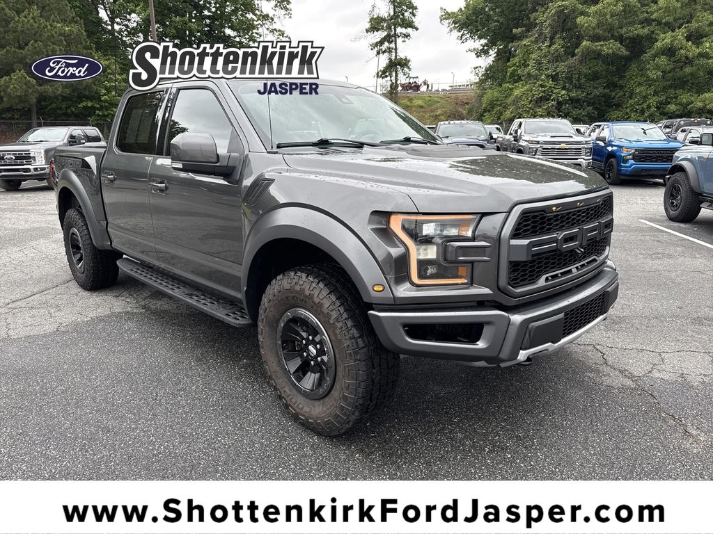 Gray (Magnetic Metallic) 2018 Ford F-150 Raptor SuperCrew 4WD Pickup Truck Four-Wheel Drive Automatic