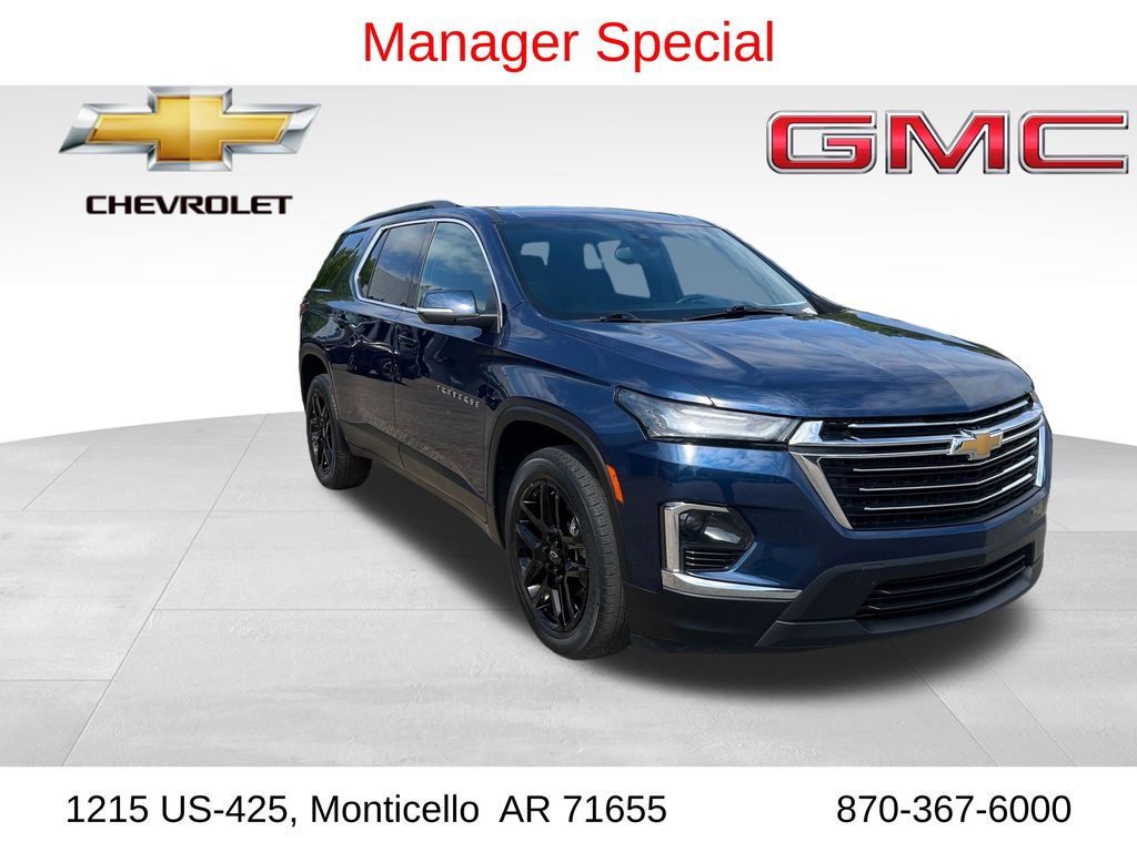 Northsky Blue Metallic 2023 Chevrolet Traverse LT Cloth FWD SUV / Crossover Front-Wheel Drive 9-Speed Automatic
