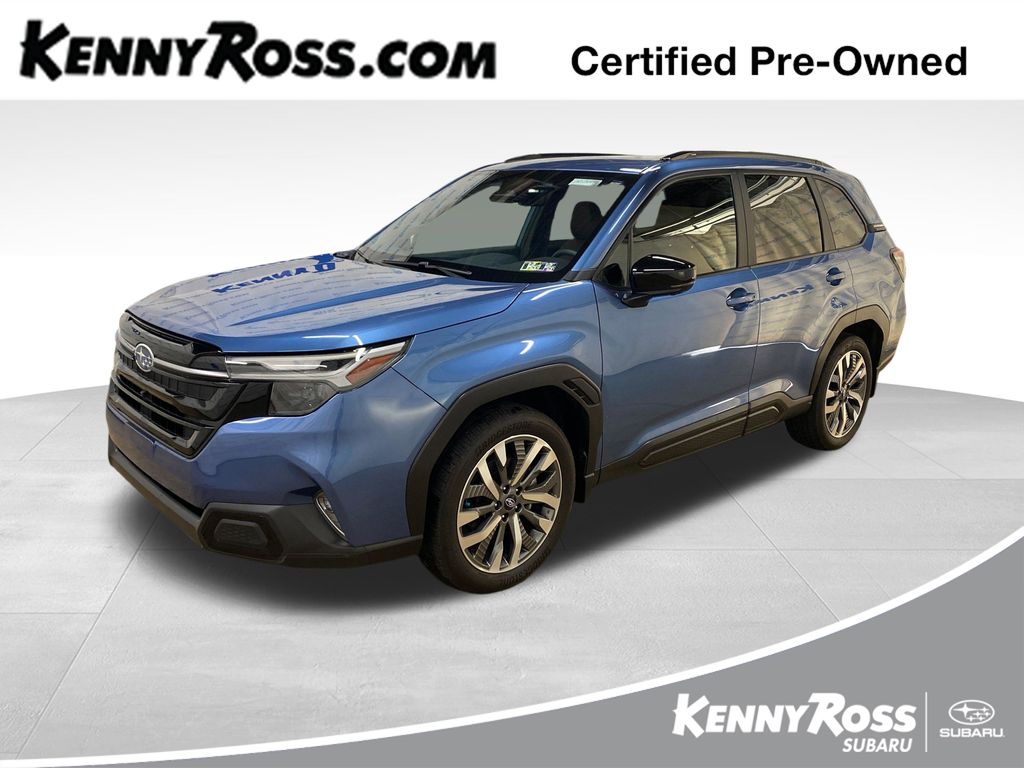 Horizon Blue Pearl 2025 Subaru Forester SUV / Crossover All-Wheel Drive Continuously Variable Transmission