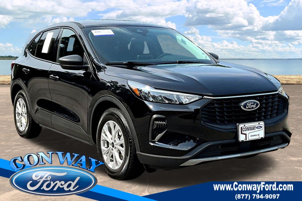 Black Metallic 2025 Ford Escape SUV / Crossover Front-Wheel Drive 8-Speed Automatic
