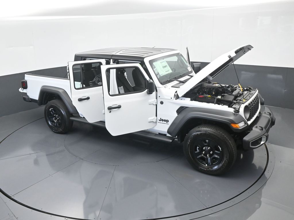 Used 2025 Bright White Clearcoat Jeep Sport image 66