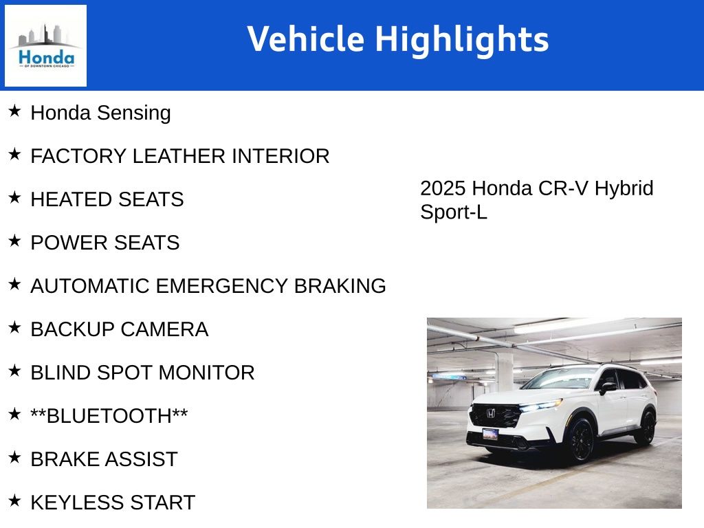 2025 Honda CR-V Hybrid Sport-L 7