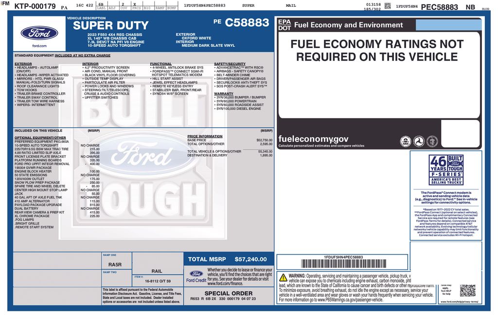 2023 Ford F-550 Chassis XL