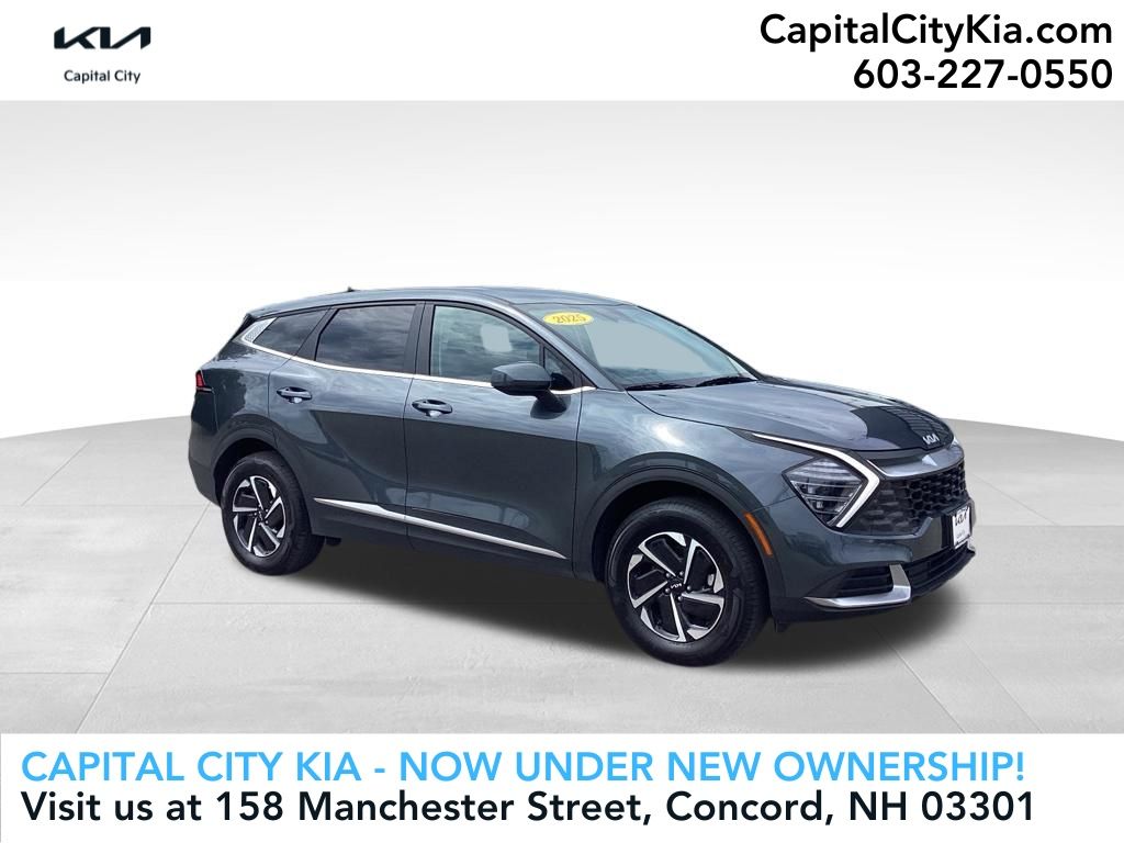 Gravity Gray 2025 Kia Sportage Hybrid LX AWD SUV / Crossover All-Wheel Drive 6-Speed Automatic