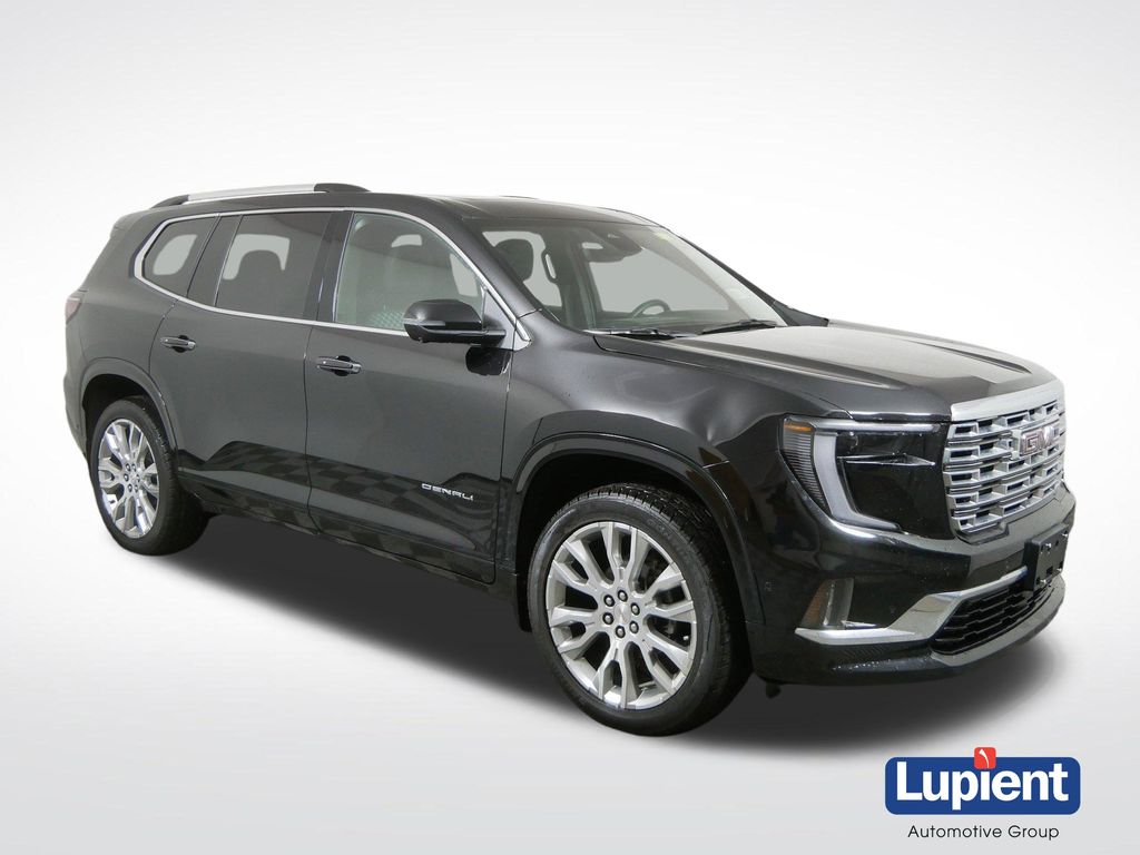 Black 2024 GMC Acadia Denali AWD SUV / Crossover Four-Wheel Drive 8-Speed Automatic