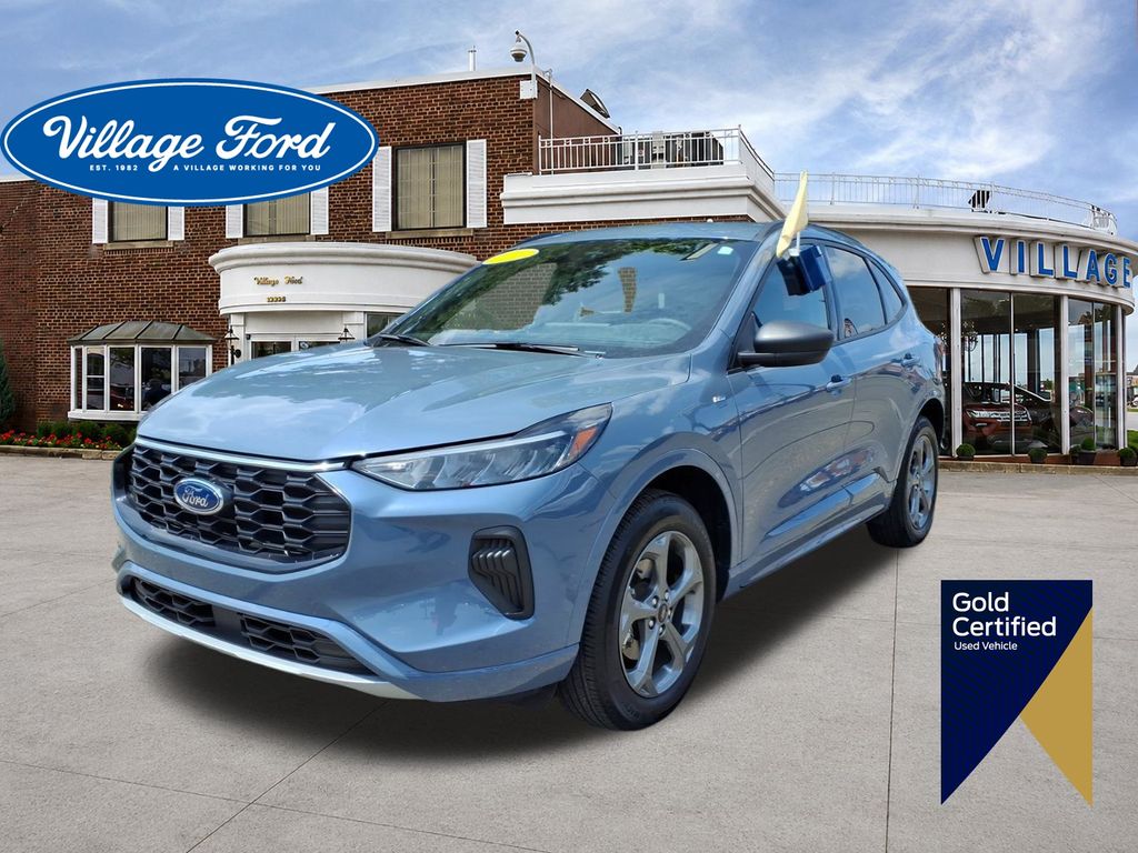 Vapor Blue Metallic 2024 Ford Escape SUV / Crossover All-Wheel Drive 8-Speed Automatic