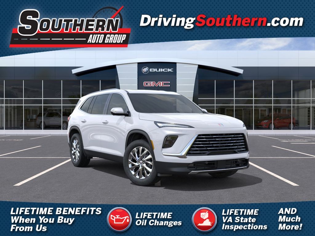 Summit White 2026 Buick Enclave SUV / Crossover Front-Wheel Drive 8-Speed Automatic