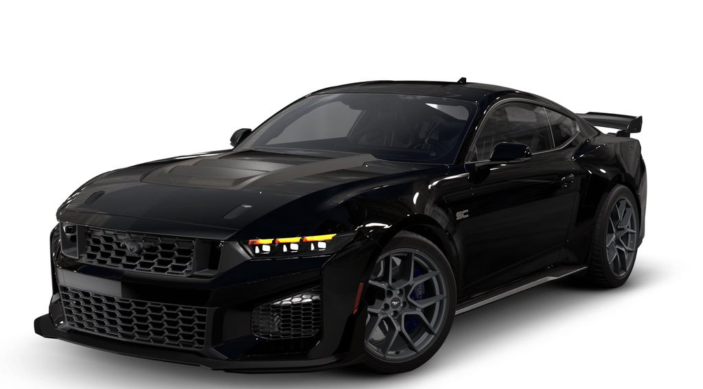 Shadow Black 2026 Ford Mustang Coupe Rear-Wheel Drive Automatic