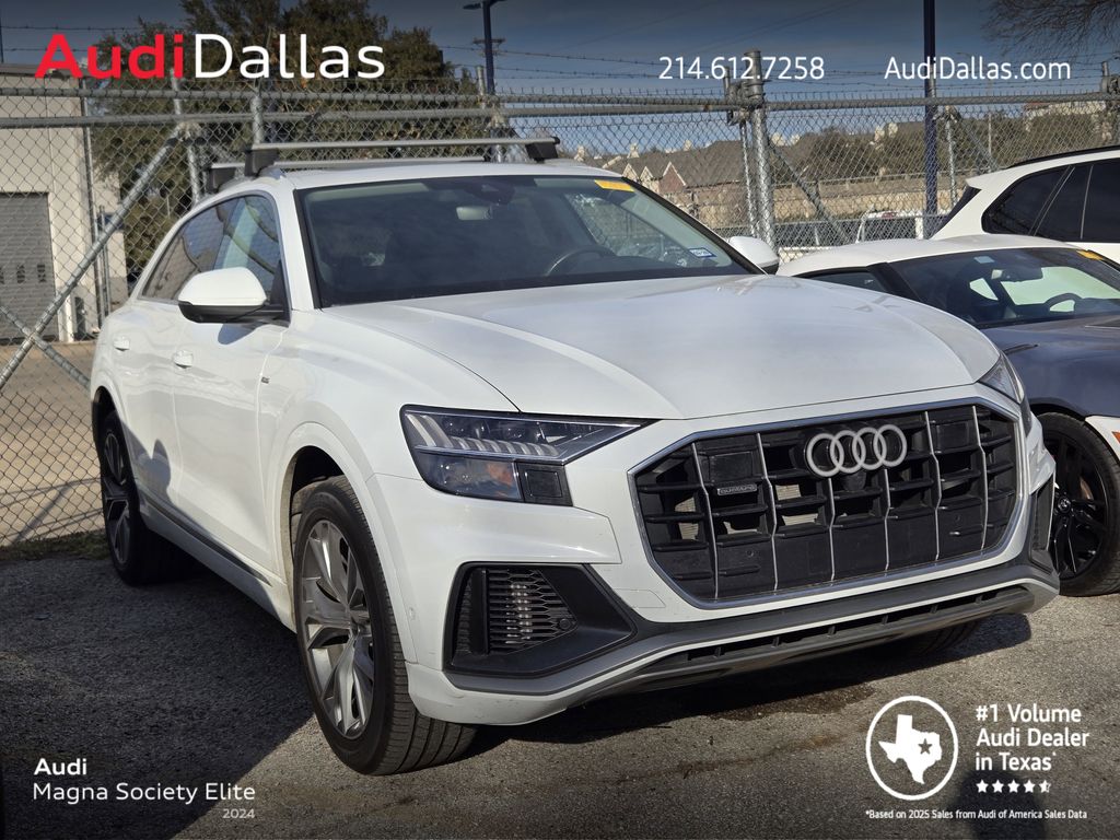 used 2023 Audi Q8 car, priced at $52,691