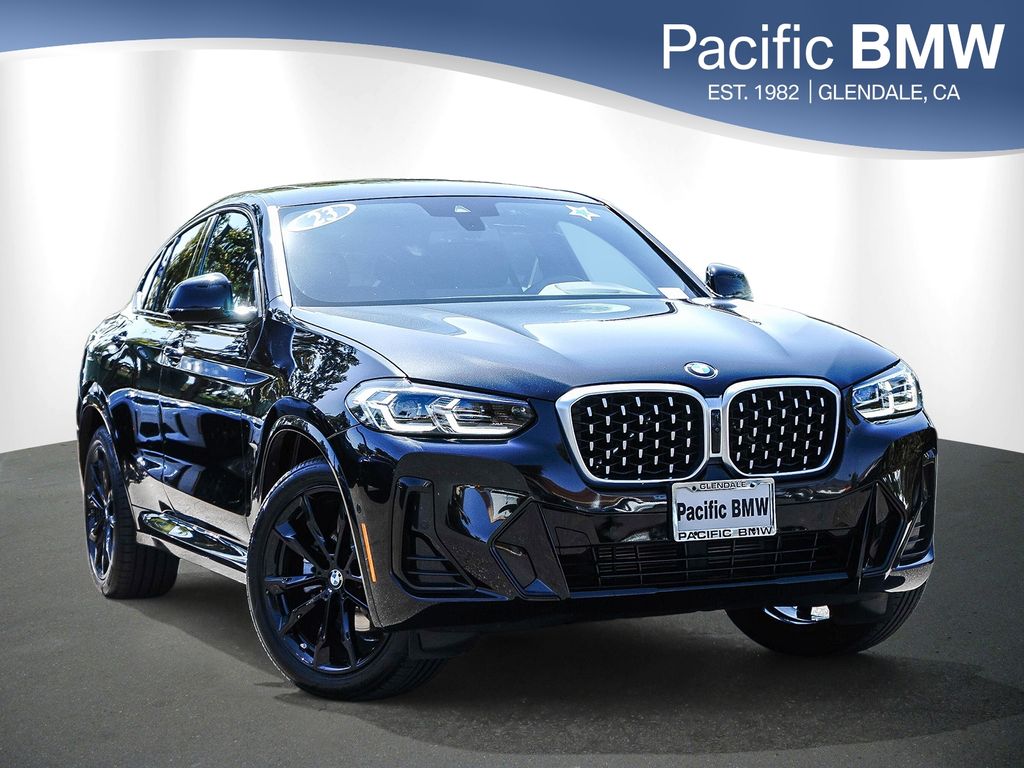 Black Sapphire Metallic 2023 BMW X4 SUV / Crossover All-Wheel Drive 8-Speed Automatic