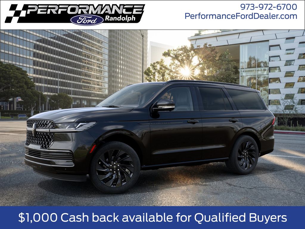 Infinite Black Metallic Clearcoat 2027 Lincoln Navigator SUV / Crossover Four-Wheel Drive Automatic
