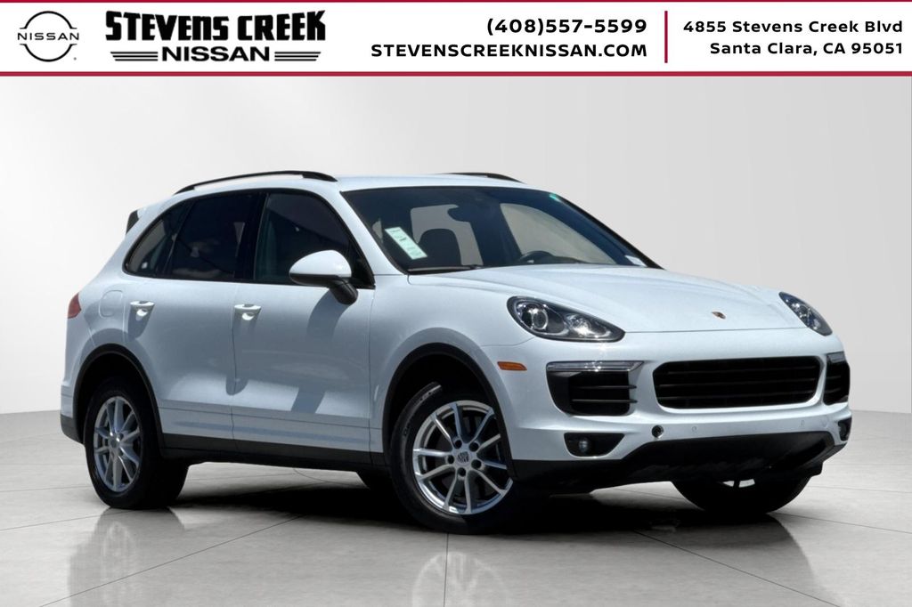 White 2016 Porsche Cayenne AWD SUV / Crossover All-Wheel Drive 8-Speed Automatic