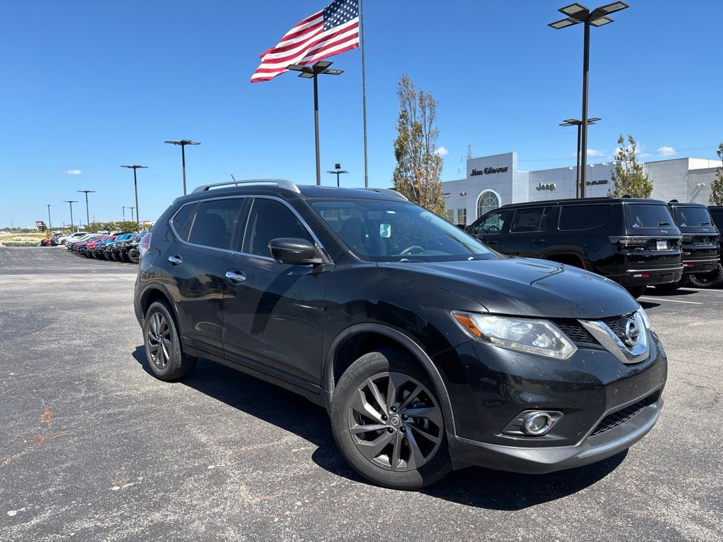 Gray (Magnetic Black) 2016 Nissan Rogue SUV / Crossover All-Wheel Drive Continuously Variable Transmission