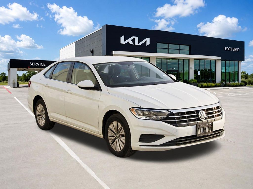 2019 Volkswagen Jetta  White at Bayshore Chrysler Jeep Dodge Ram