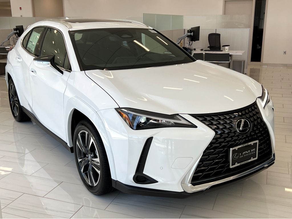 Ultra White 2026 Lexus UX Hybrid 300h Premium AWD SUV / Crossover All-Wheel Drive Continuously Variable Transmission
