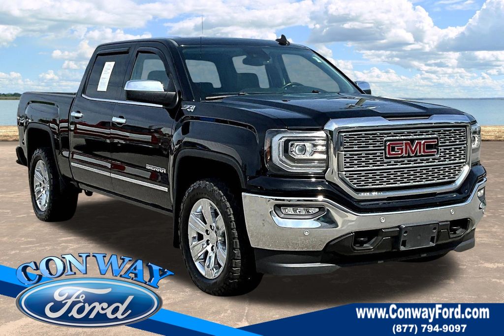Onyx Black 2018 GMC Sierra 1500 Pickup Truck Four-Wheel Drive 8-Speed Automatic Overdrive