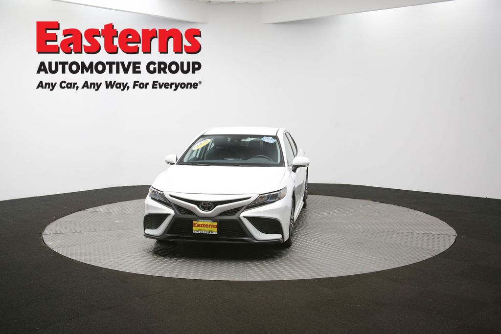 Used 2022 White Toyota SE image 50