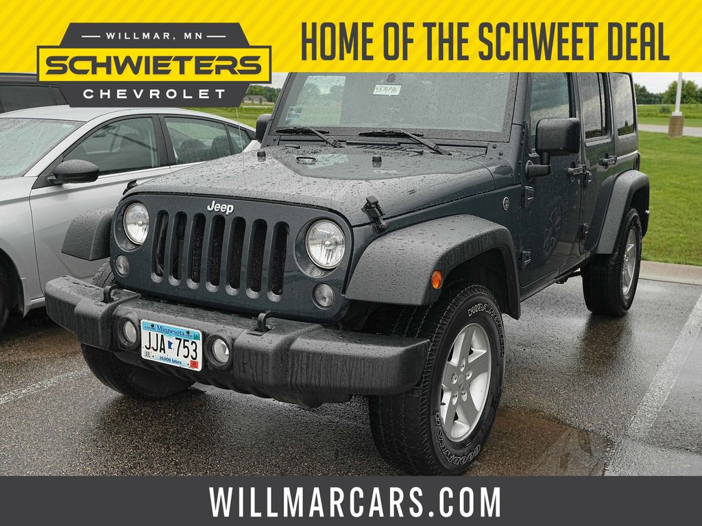 Rhino Clearcoat 2016 Jeep Wrangler SUV / Crossover Four-Wheel Drive 6-Speed Manual