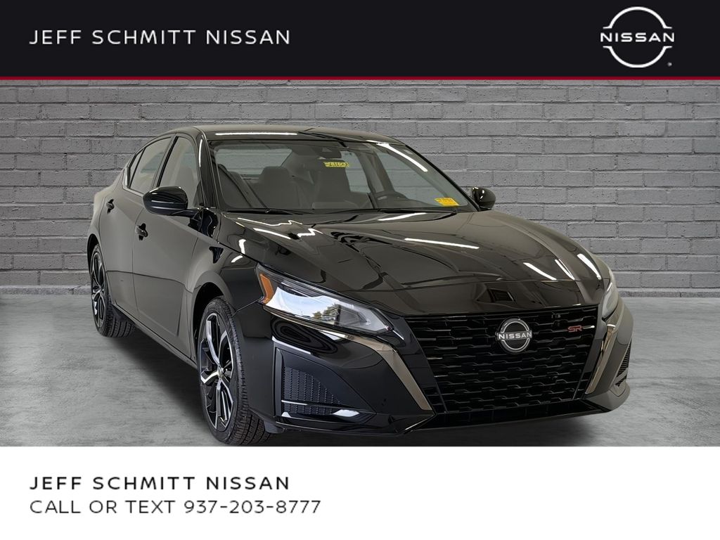 Super Black 2025 Nissan Altima Sedan Front-Wheel Drive Continuously Variable Transmission