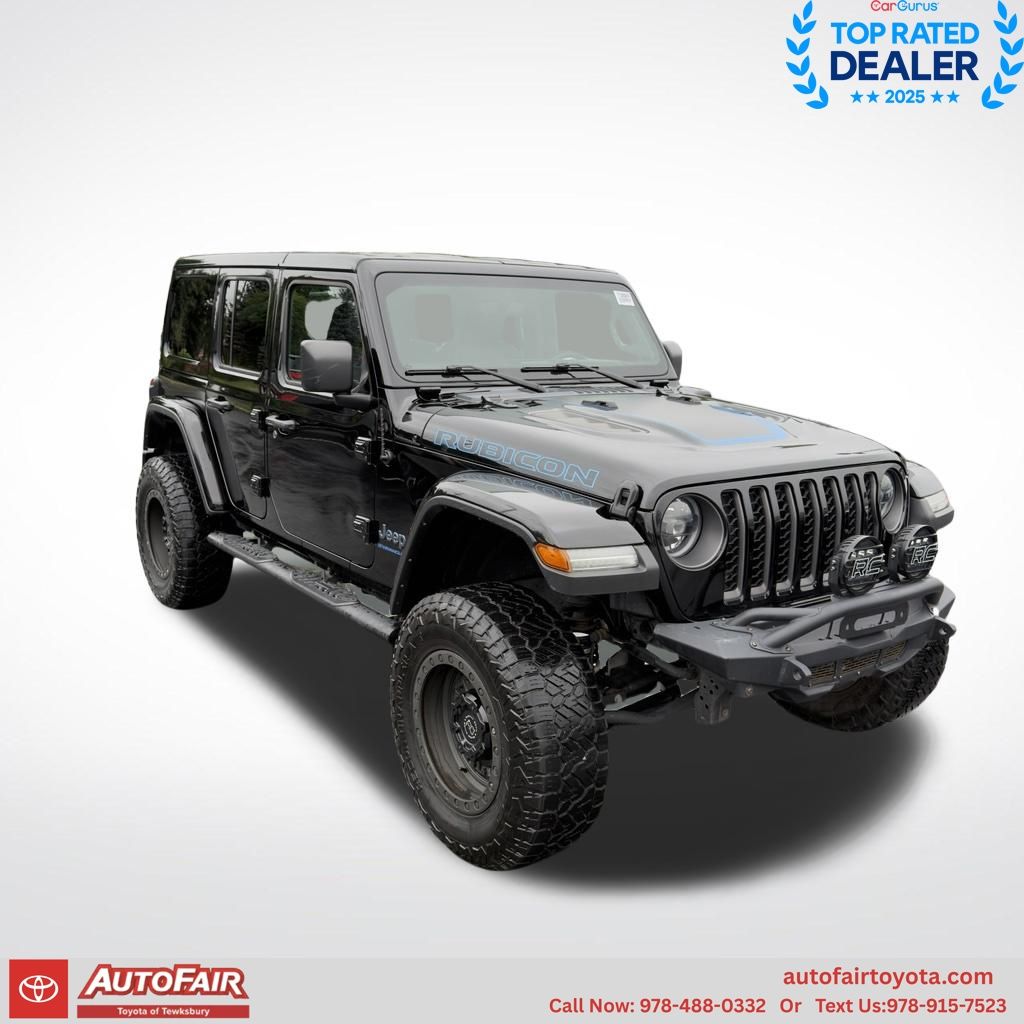 Black Clearcoat 2023 Jeep Wrangler 4xe SUV / Crossover Four-Wheel Drive 8-Speed Automatic