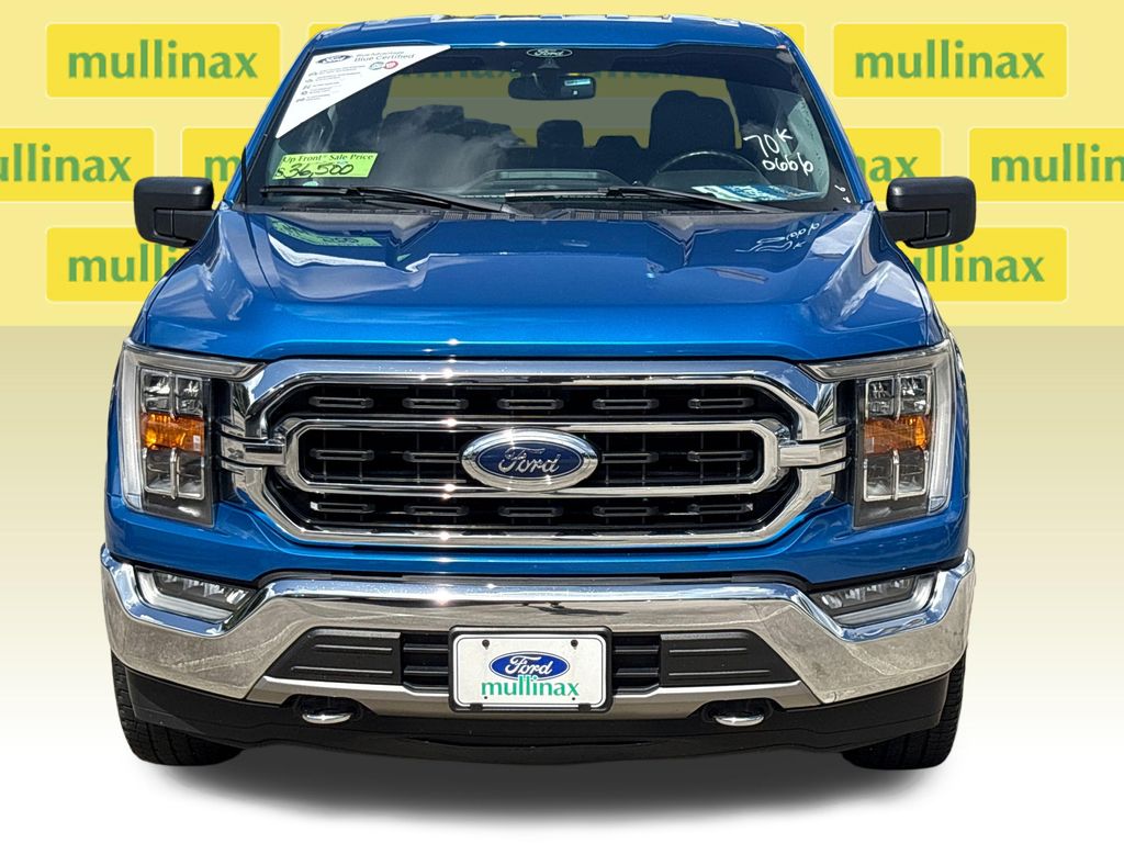 Certified Used 2021 Blue Ford XLT image 14