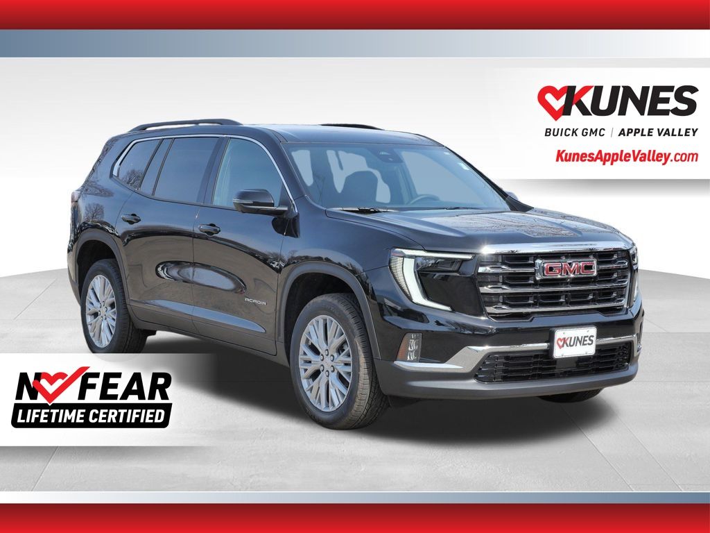 Black (Ebony Twilight Metallic) 2026 GMC Acadia SUV / Crossover Four-Wheel Drive 8-Speed Automatic