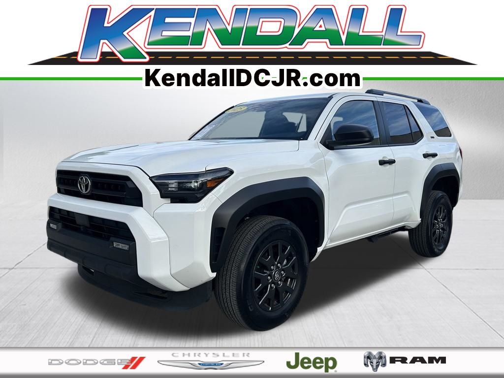 Ice 2025 Toyota 4Runner SR5 4WD SUV / Crossover Four-Wheel Drive 8-Speed Automatic