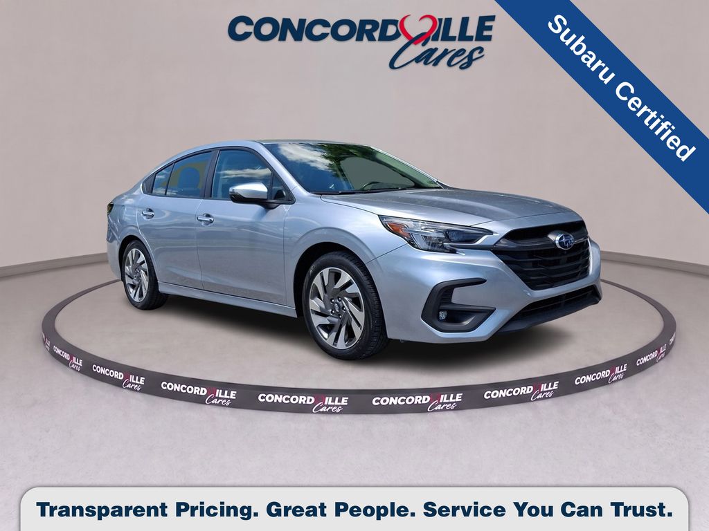 Ice Silver Metallic 2024 Subaru Legacy Sedan All-Wheel Drive Continuously Variable Transmission