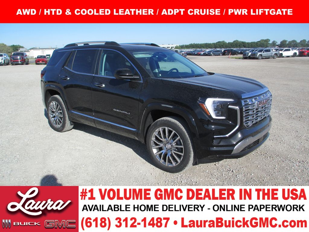 Black (Ebony Twilight Metallic) 2026 GMC Terrain SUV / Crossover Four-Wheel Drive 8-Speed Automatic Overdrive