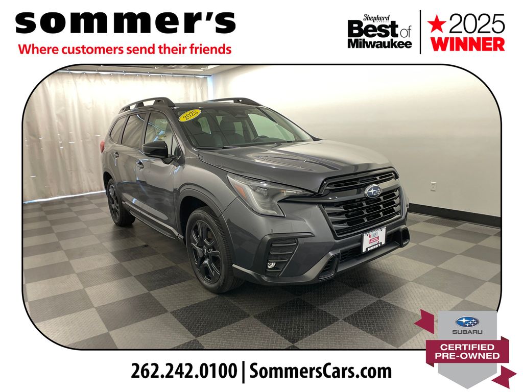 Magnetite Gray Metallic 2025 Subaru Ascent SUV / Crossover All-Wheel Drive Continuously Variable Transmission