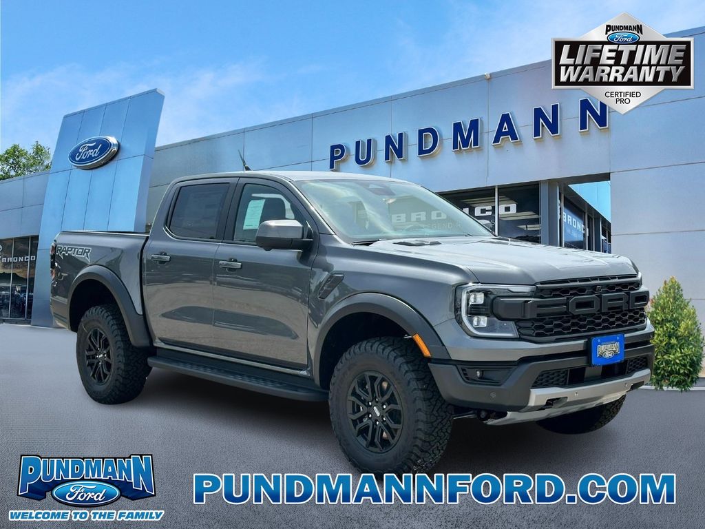 Gray Metallic 2026 Ford Ranger Pickup Truck Four-Wheel Drive Automatic