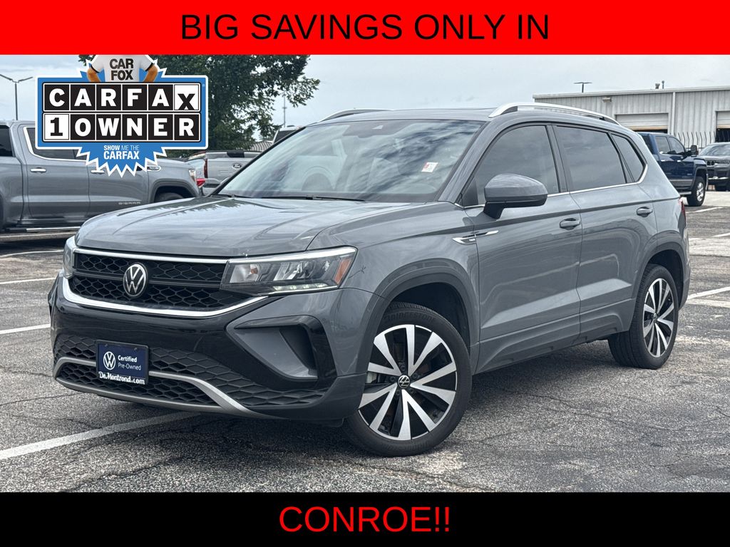 2023 Volkswagen Taos 1.5T SE Gray at DeMontrond Automotive Group