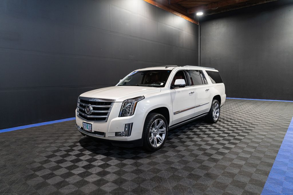 White Diamond Clearcoat 2015 Cadillac Escalade ESV Premium 4WD SUV / Crossover Four-Wheel Drive 6-Speed Automatic