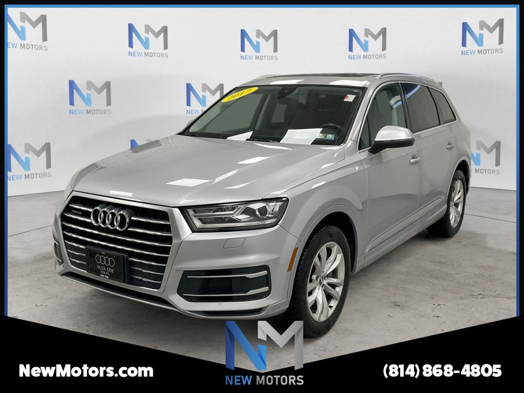 Silver Metallic 2017 Audi Q7 2.0T quattro Premium Plus SUV / Crossover All-Wheel Drive 8-Speed Automatic